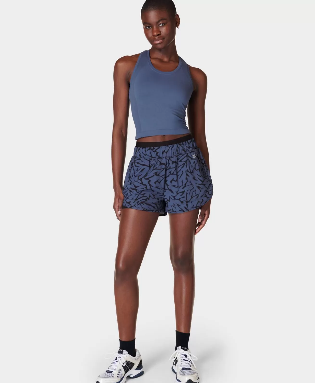 Sweaty Betty Athlete Crop Seamless Gym Tank- Tank Tops