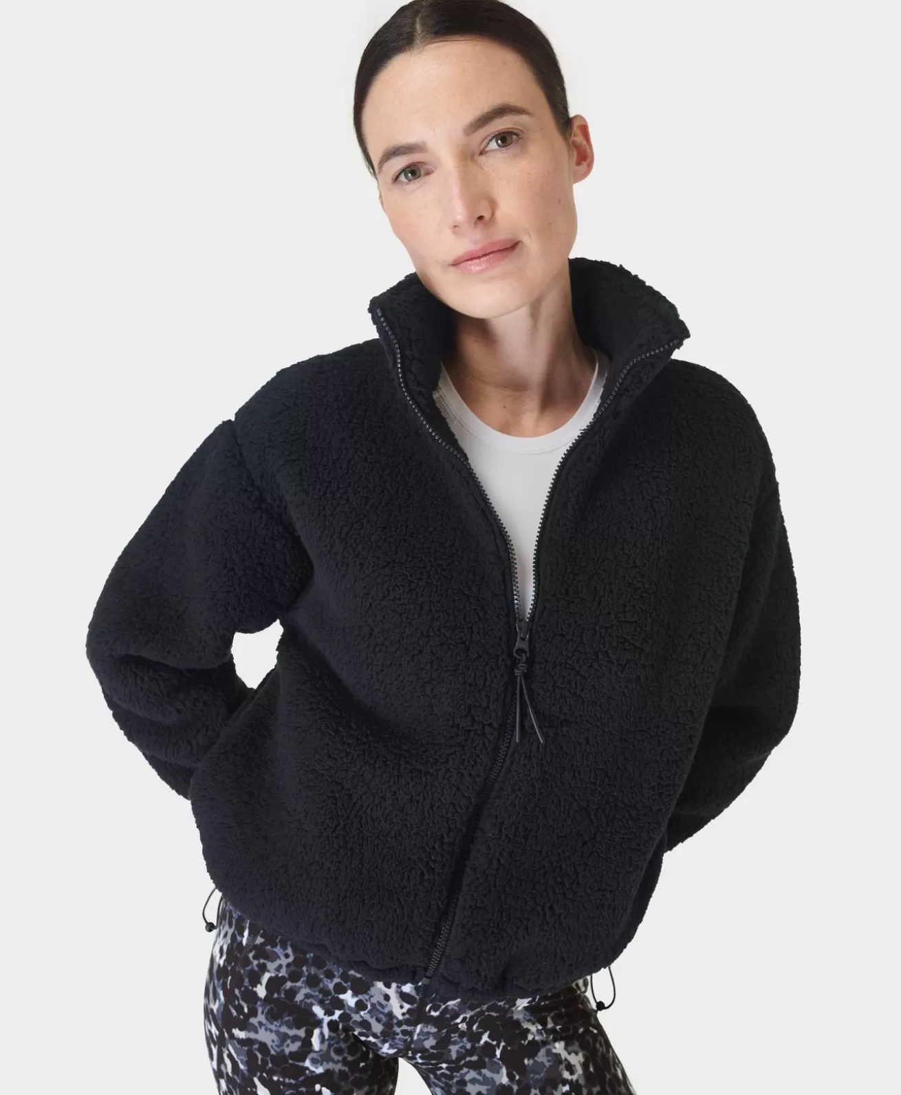 Sweaty Betty Canyon Fleece Zip Up- Sweatshirts + Hoodies