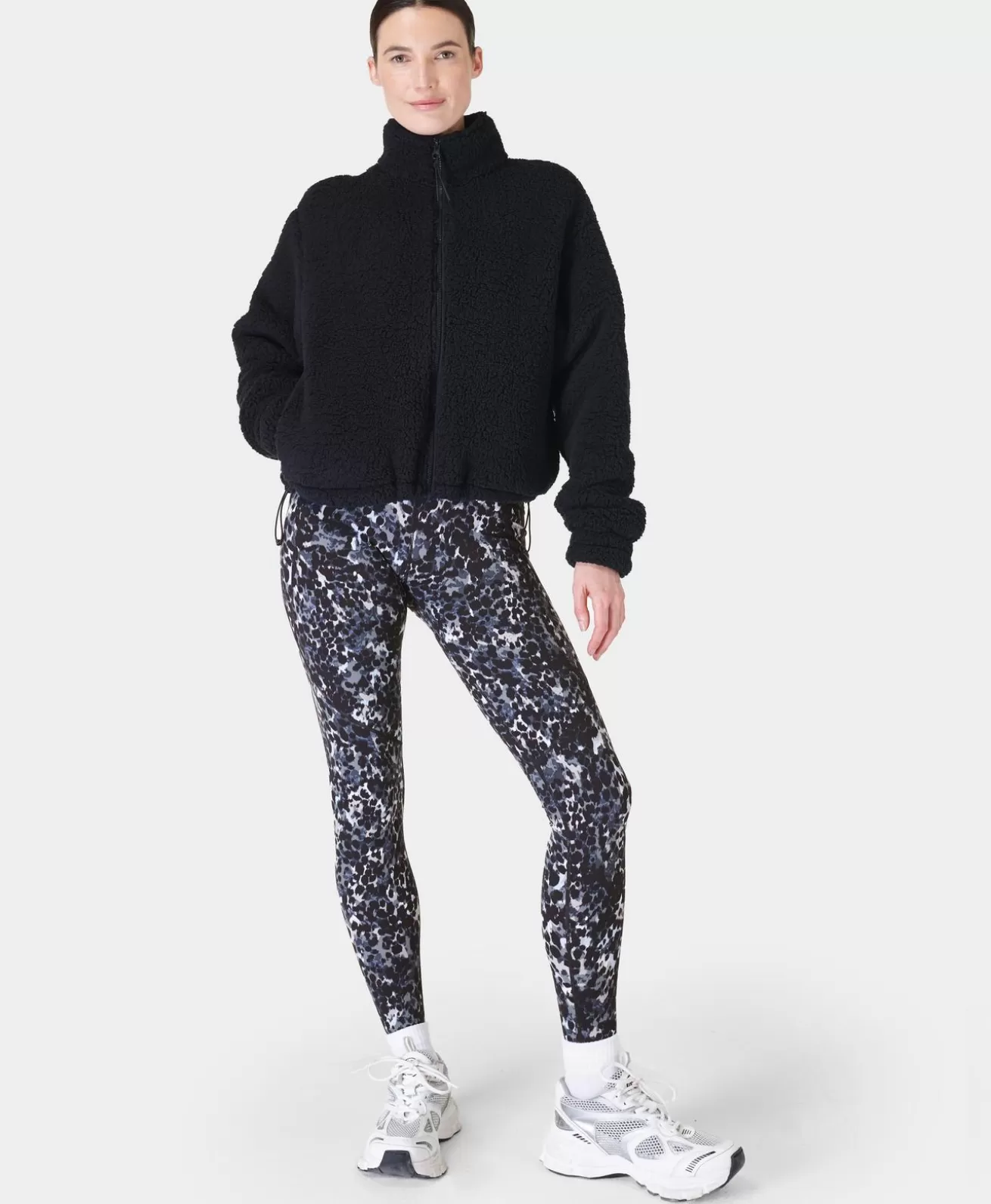 Sweaty Betty Canyon Fleece Zip Up- Sweatshirts + Hoodies