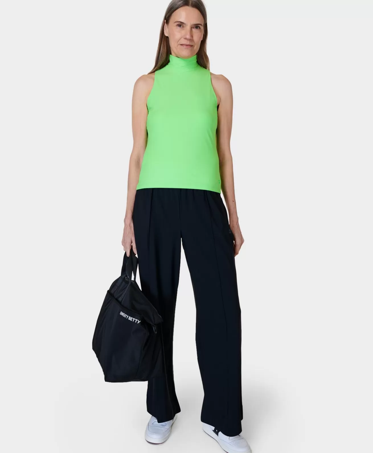 Sweaty Betty Explorer High Neck Sleeveless Top- Tank Tops