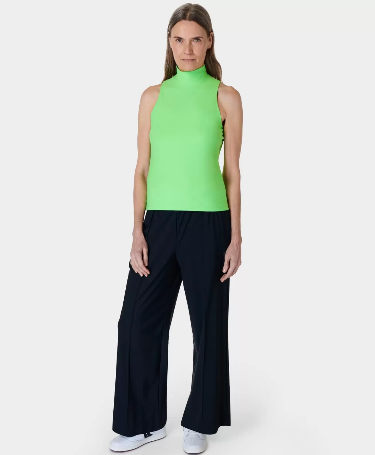 Sweaty Betty Explorer High Neck Sleeveless Top- Tank Tops