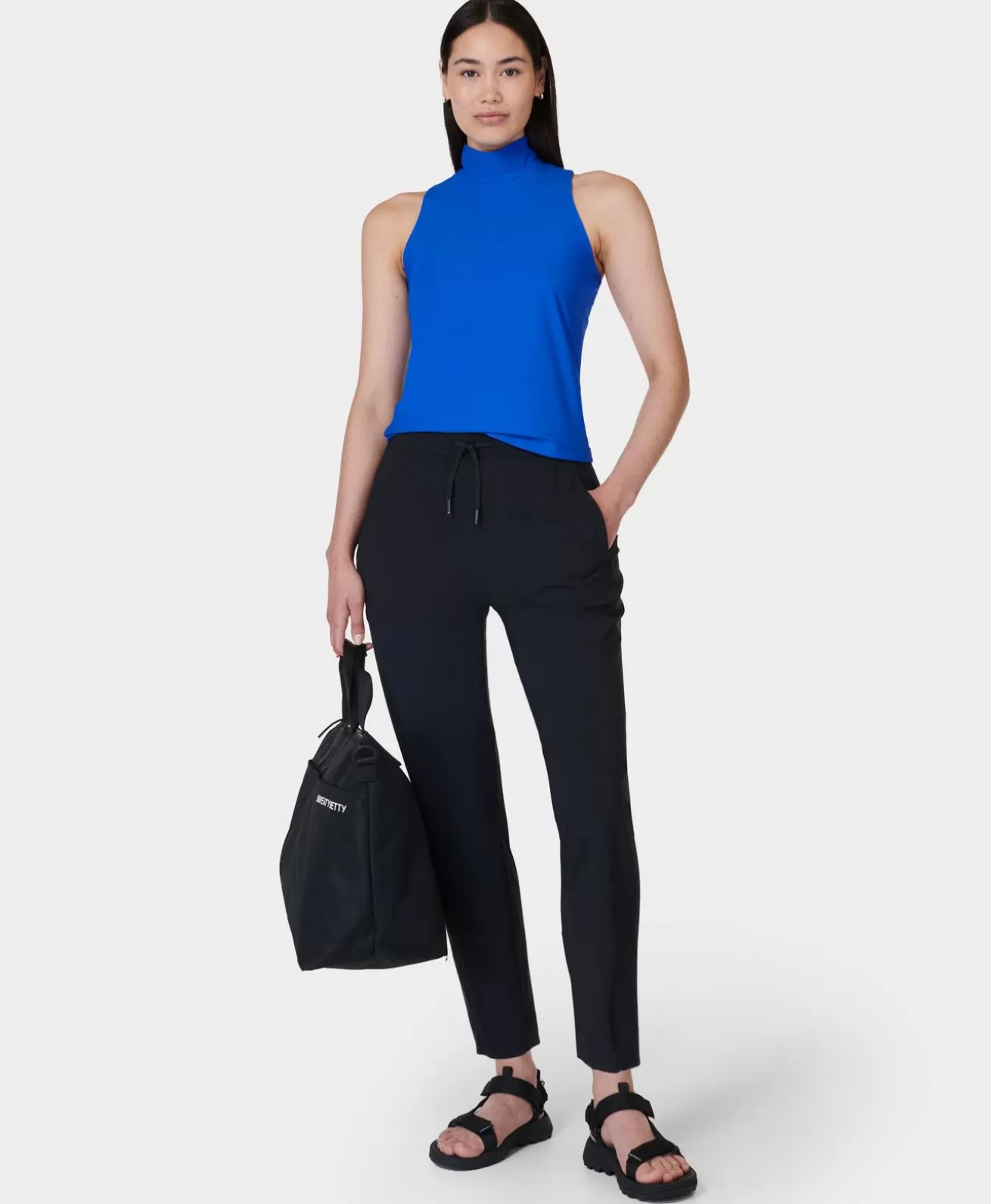Sweaty Betty Explorer High Neck Sleeveless Top- Tank Tops