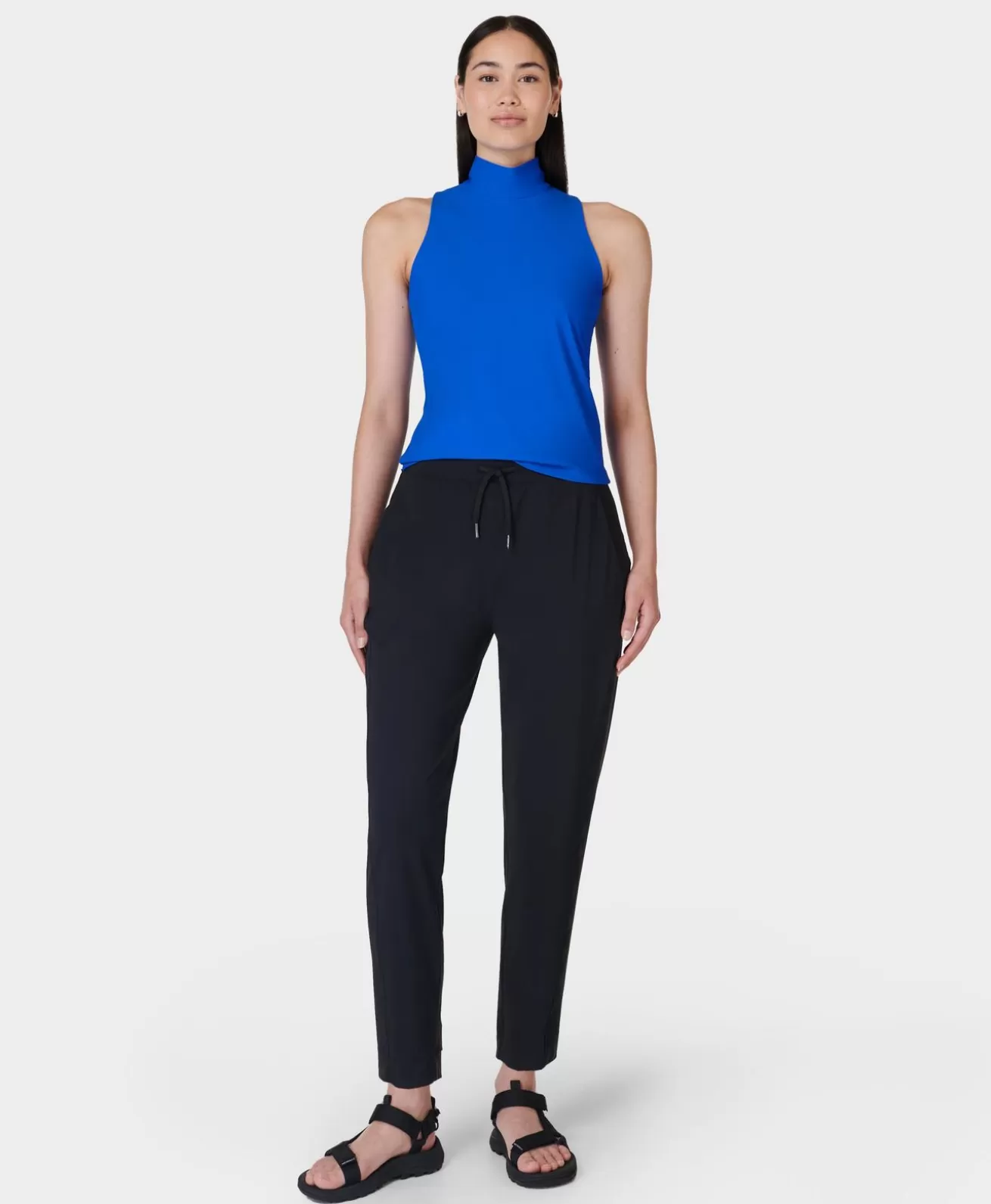 Sweaty Betty Explorer High Neck Sleeveless Top- Tank Tops