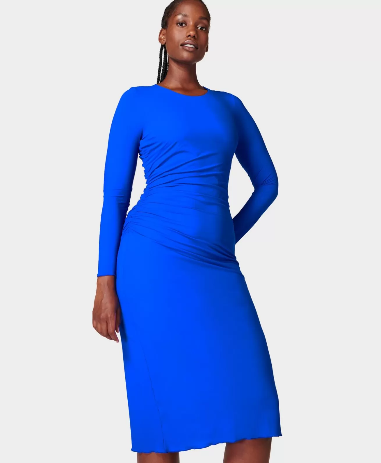 Sweaty Betty Explorer Sculpt Ruched Dress- Dresses & Jumpsuits