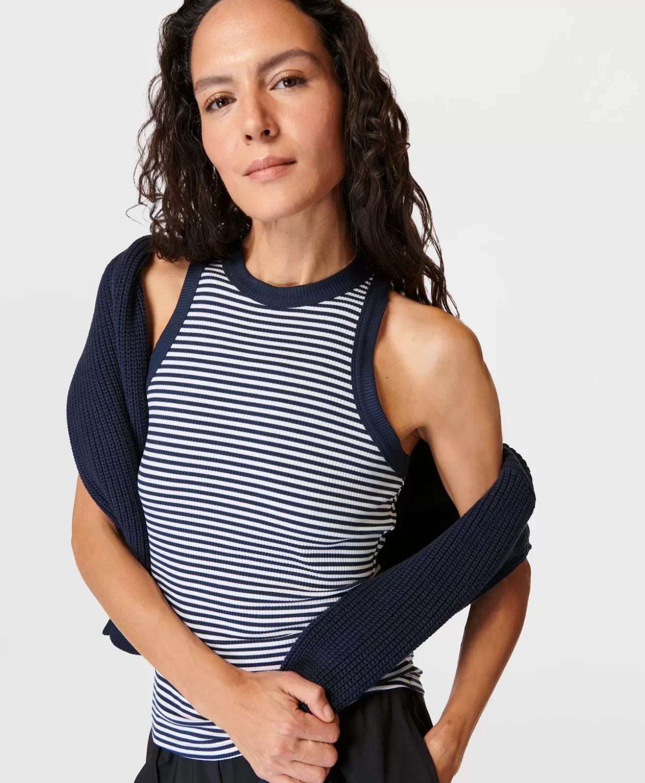 Sweaty Betty Harper Racer Tank Top- Tank Tops