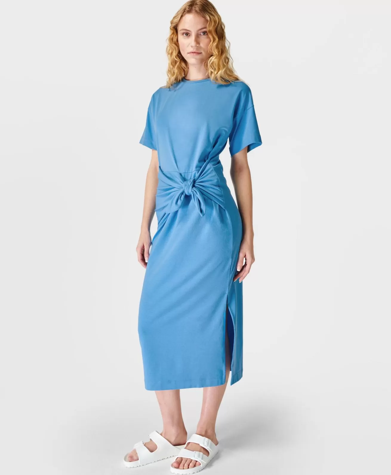 Sweaty Betty Knot Front Midi Dress- Dresses & Jumpsuits