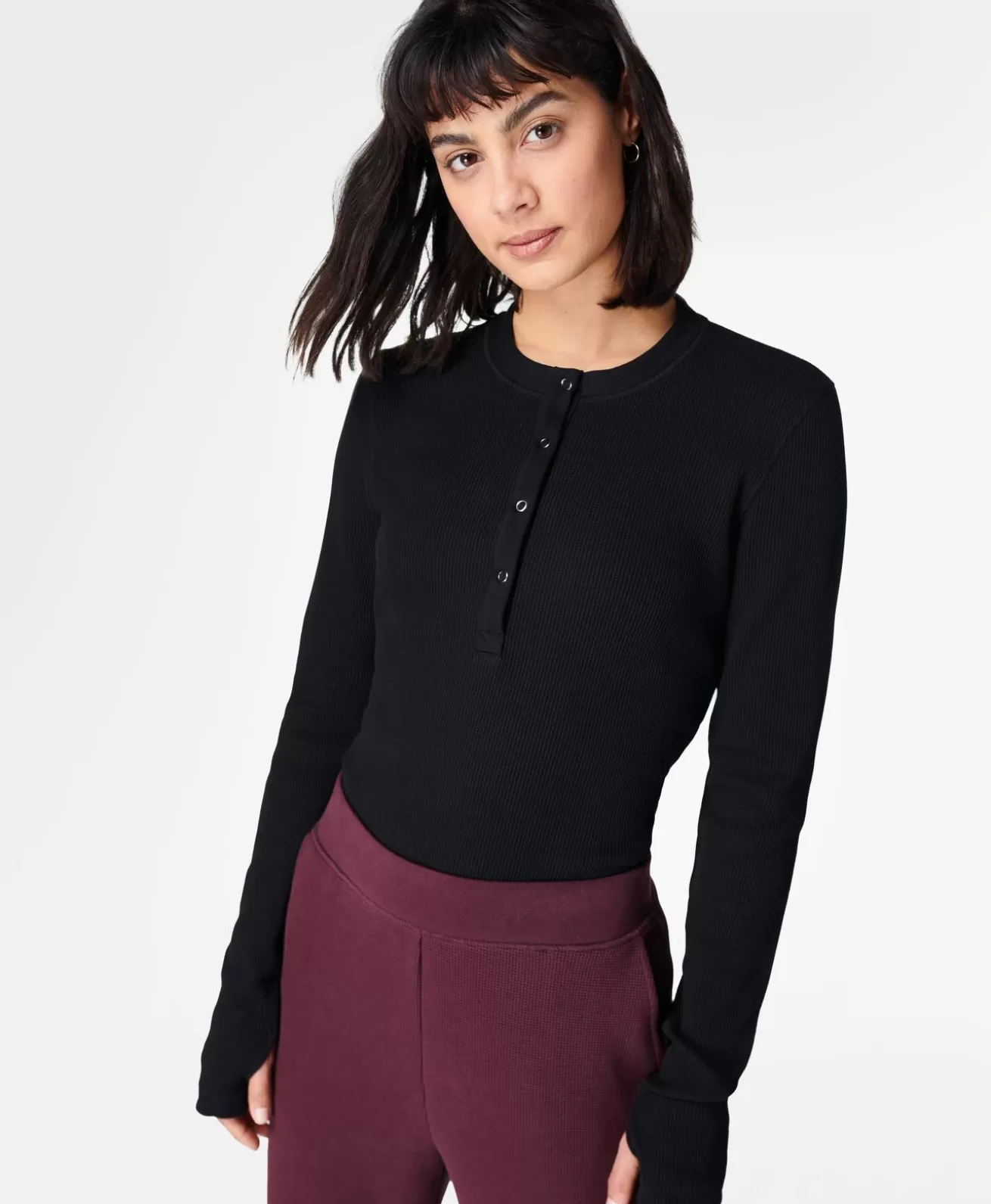 Sweaty Betty Laid Back Top- Long Sleeve Tops