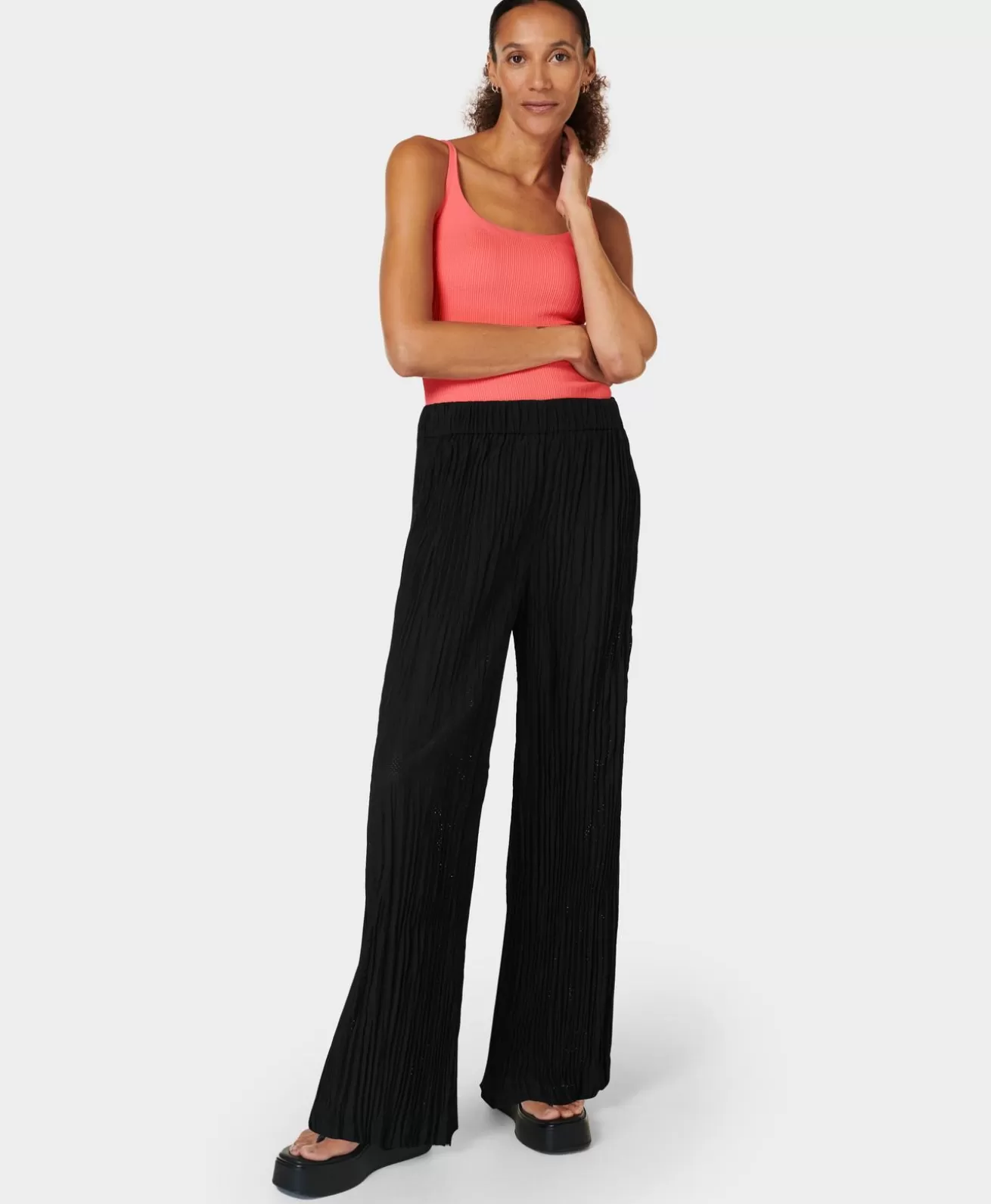 Sweaty Betty Perforated Plisse Pant- Pants