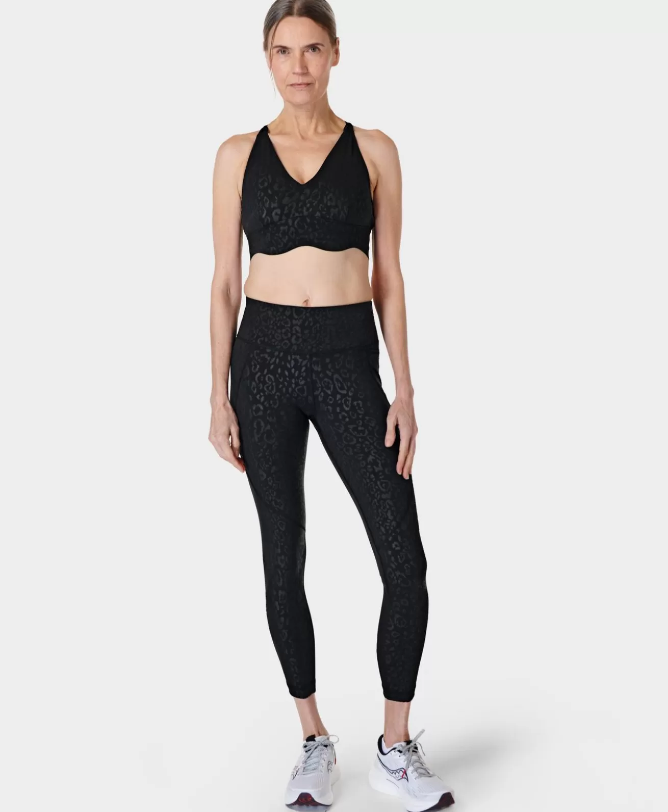 Sweaty Betty Power 7/8 Embossed Workout Leggings- Pocketed | 7/8 Length