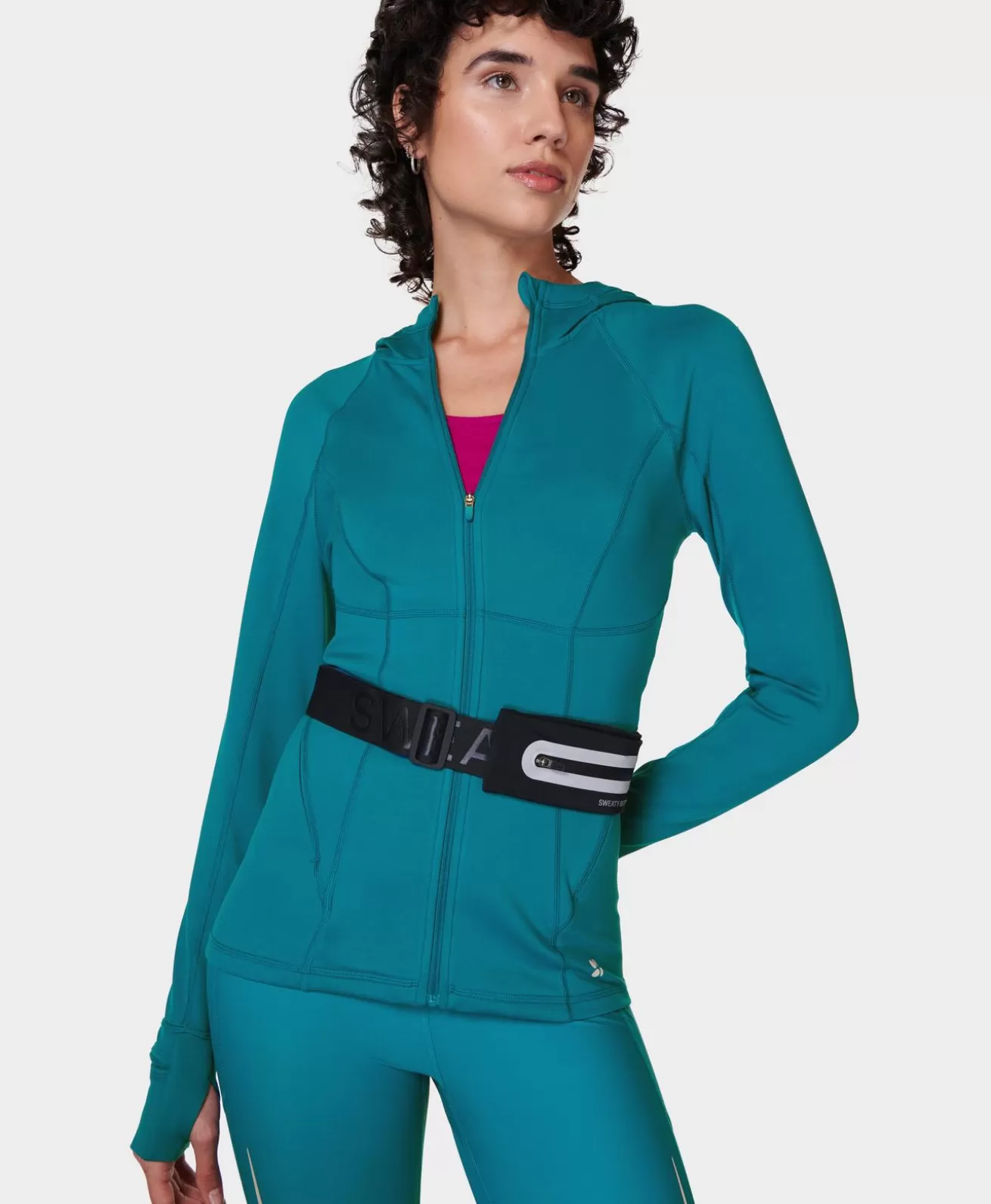 Sweaty Betty Pro Run Zip Up- Sweatshirts + Hoodies