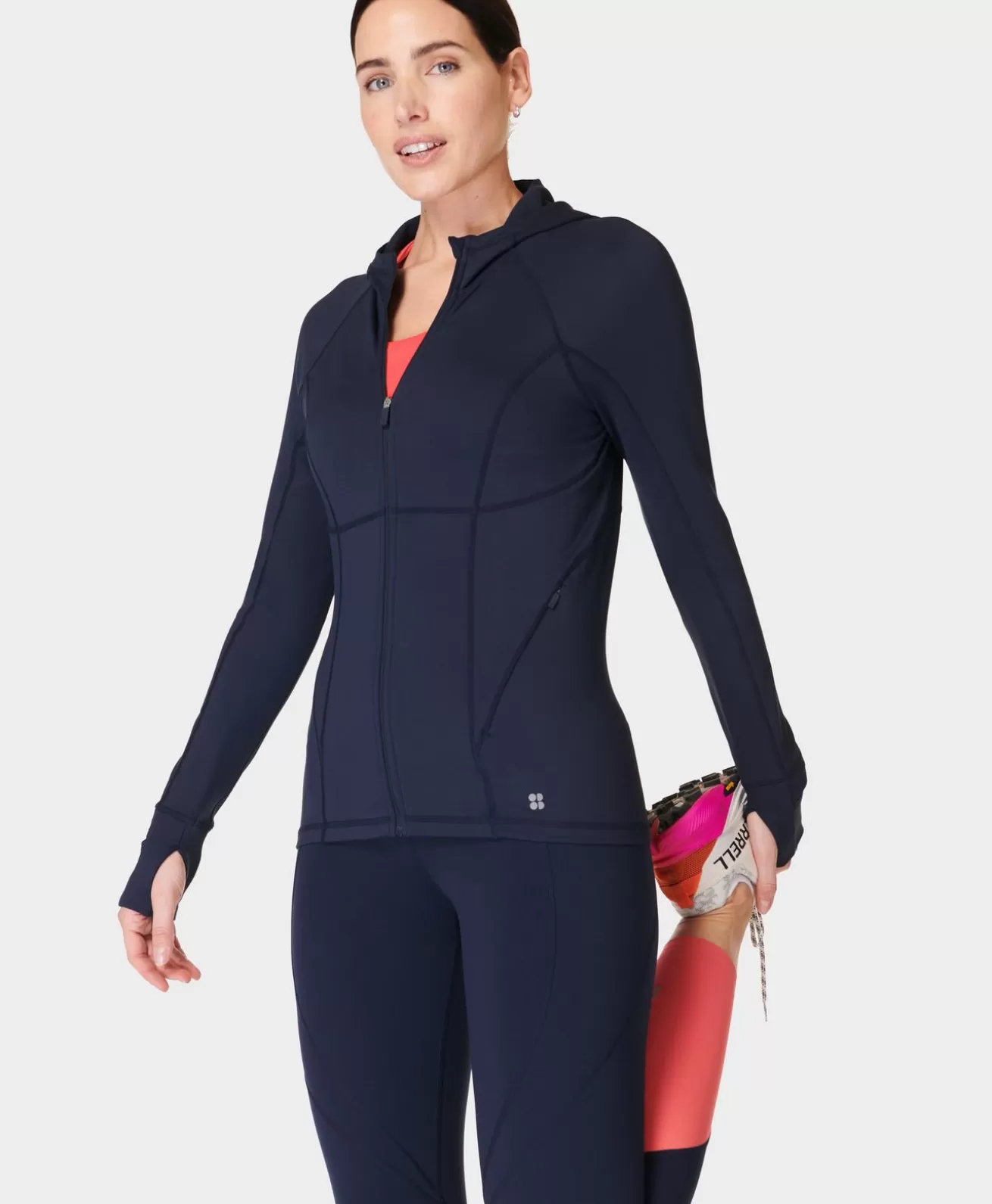 Sweaty Betty Pro Run Zip Up- Sweatshirts + Hoodies