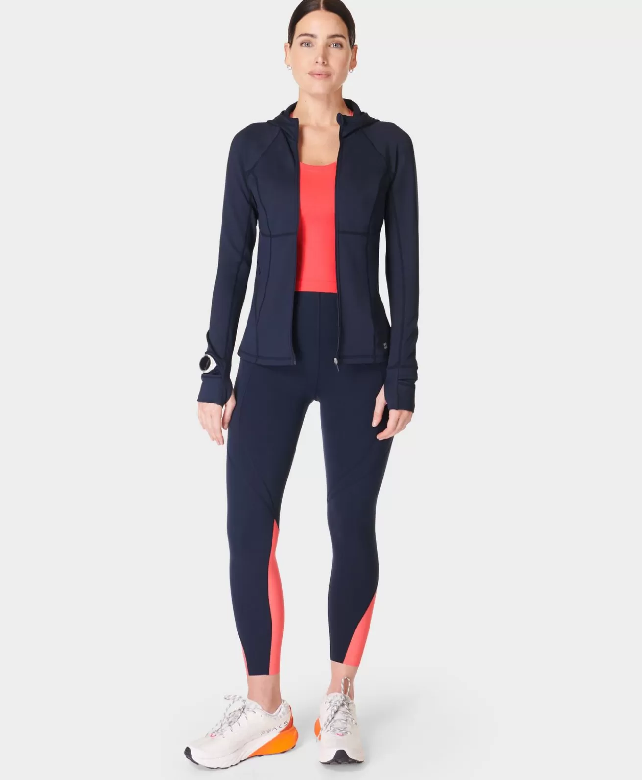 Sweaty Betty Pro Run Zip Up- Sweatshirts + Hoodies