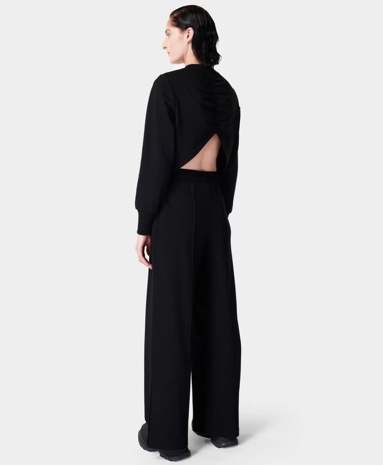 Sweaty Betty Refine Ruched Pullover- Sweatshirts + Hoodies
