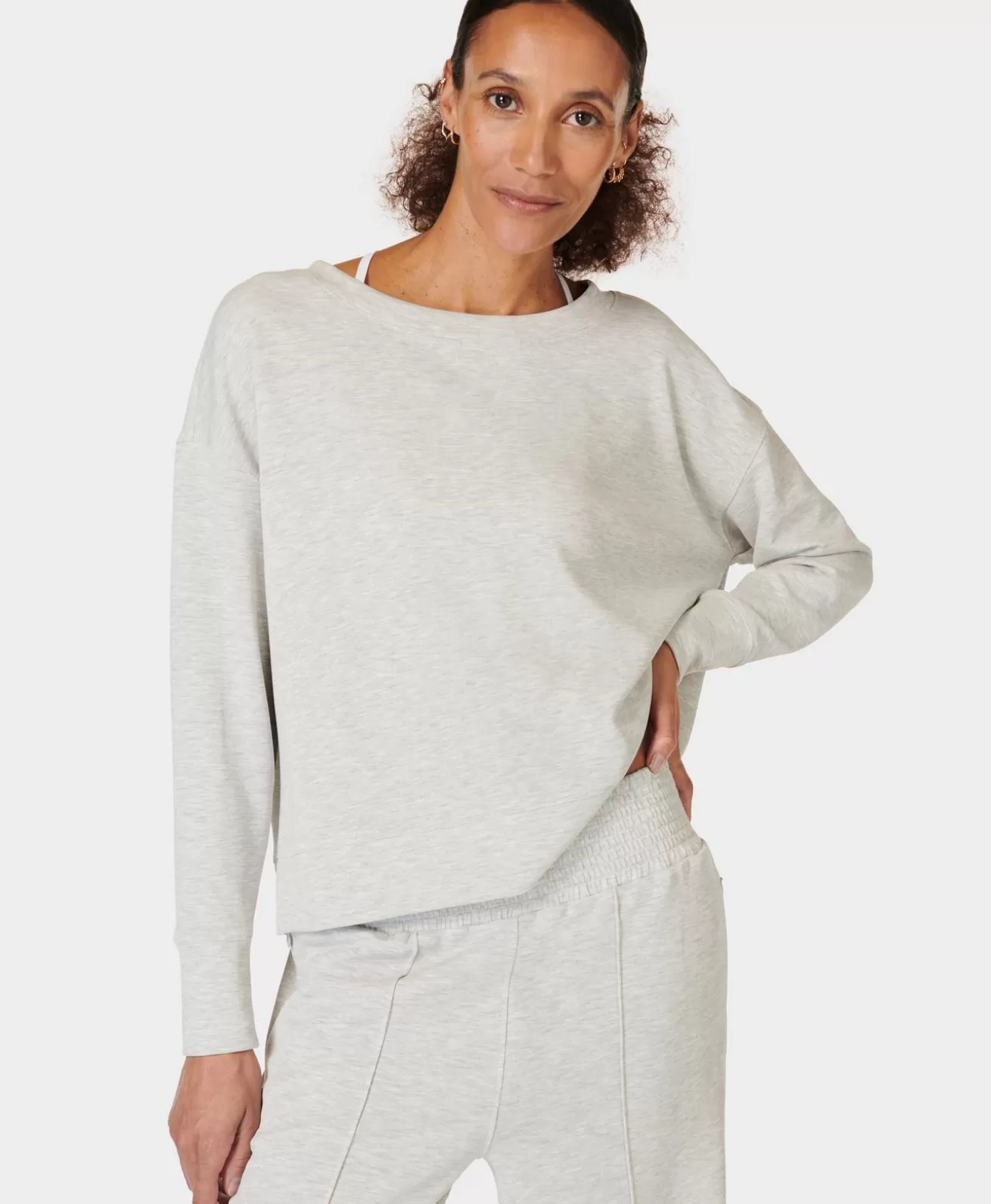Sweaty Betty Sand Wash CloudWeight Pullover- Sweatshirts + Hoodies