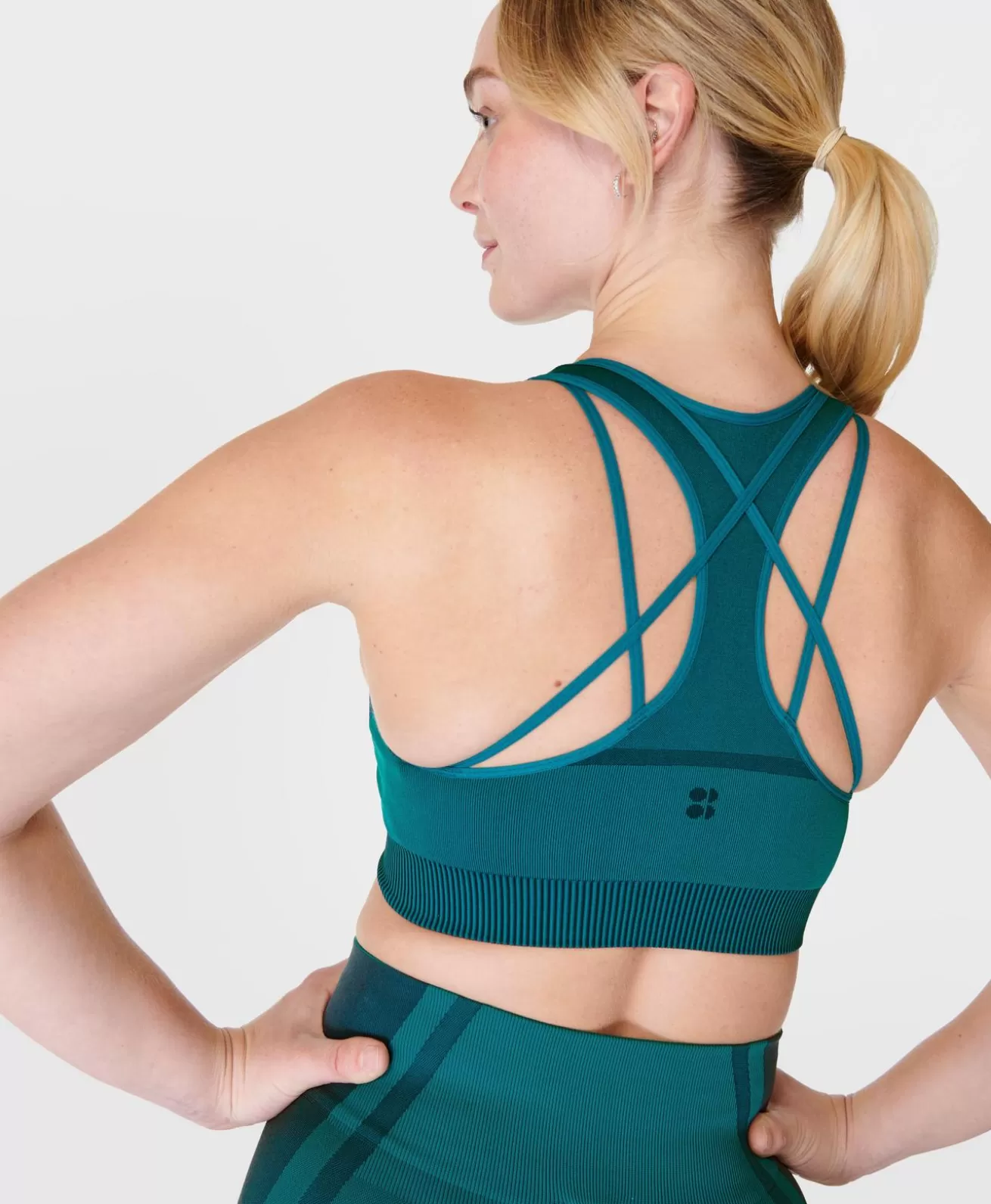 Sweaty Betty Silhouette Sculpt Seamless Sports Bra- Underwear | Medium Support