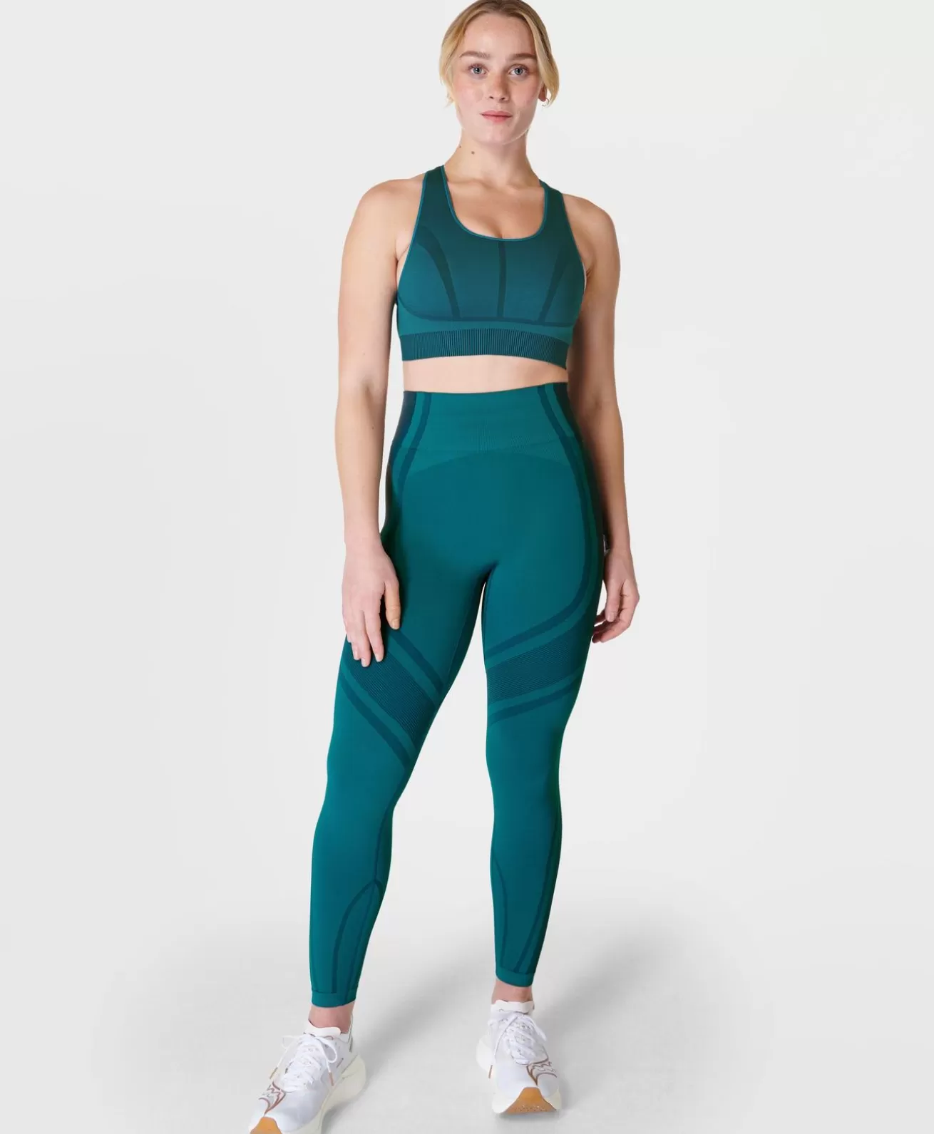 Sweaty Betty Silhouette Sculpt Seamless Sports Bra- Underwear | Medium Support
