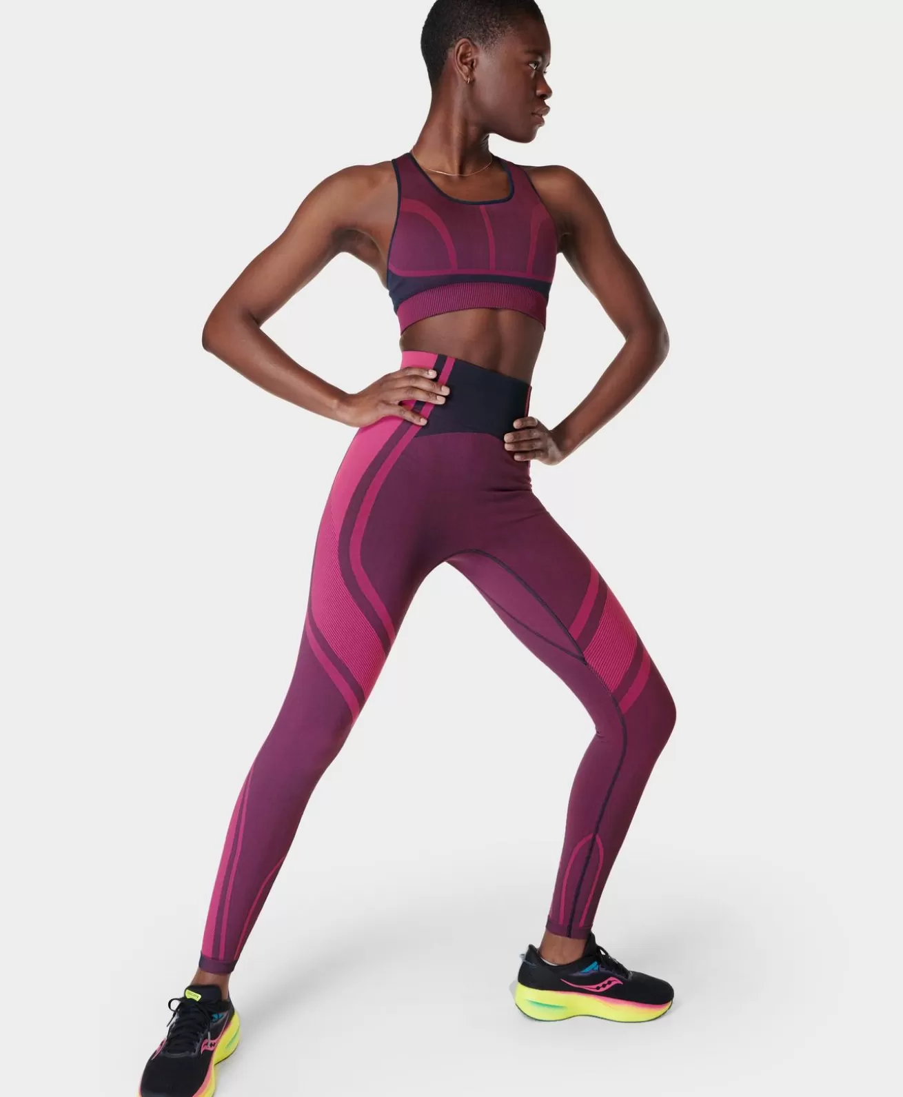 Sweaty Betty Silhouette Sculpt Seamless Workout Leggings- Full Length
