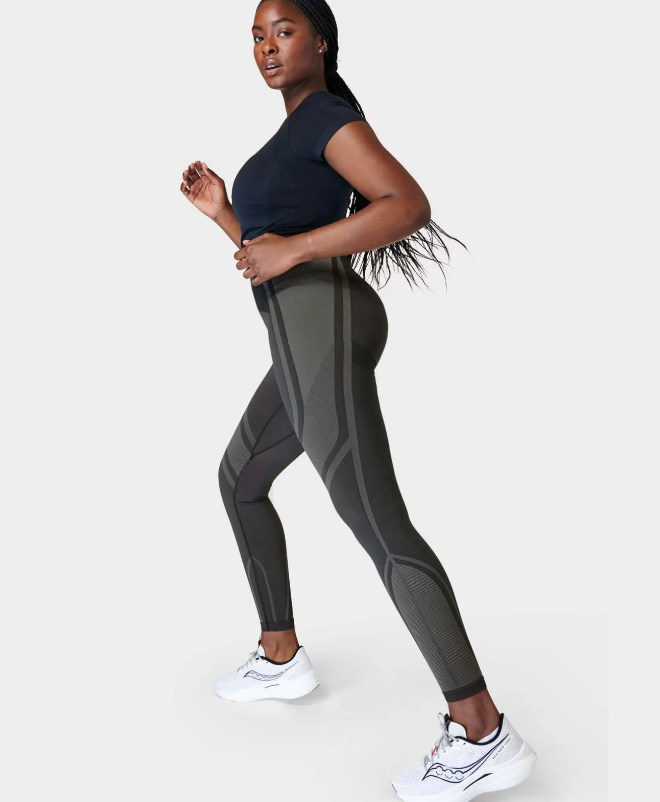 Sweaty Betty Silhouette Sculpt Seamless Workout Leggings- Full Length