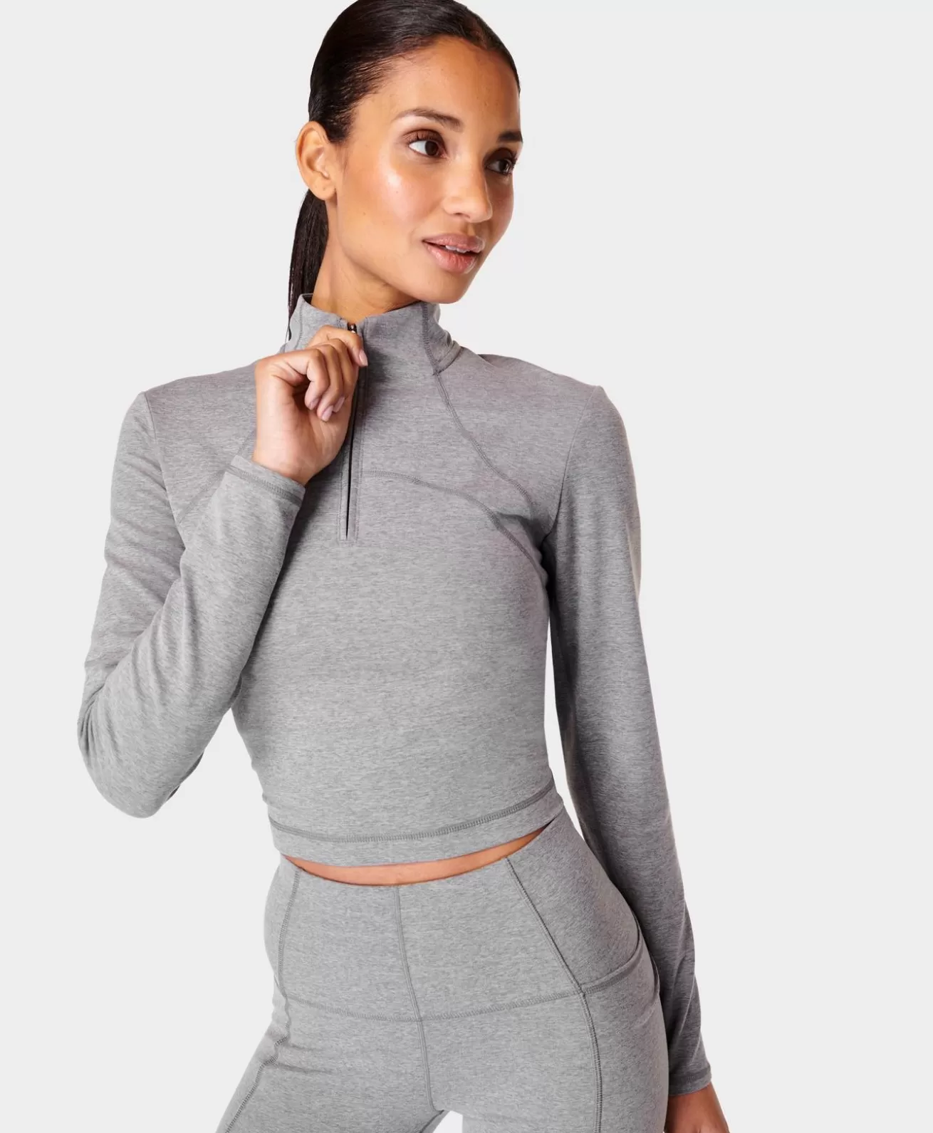 Sweaty Betty Super Soft Half Zip- Sweatshirts + Hoodies