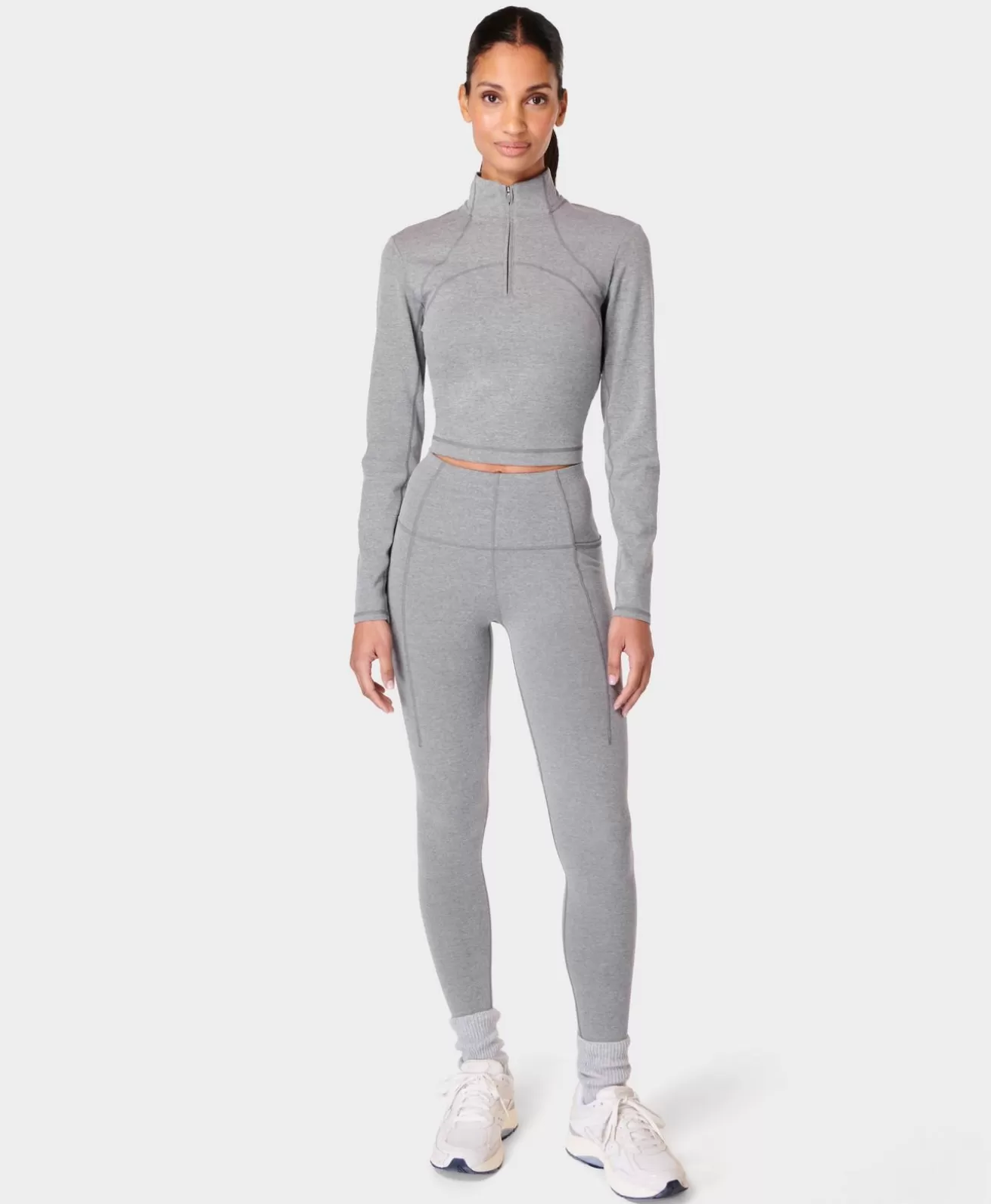 Sweaty Betty Super Soft Half Zip- Sweatshirts + Hoodies