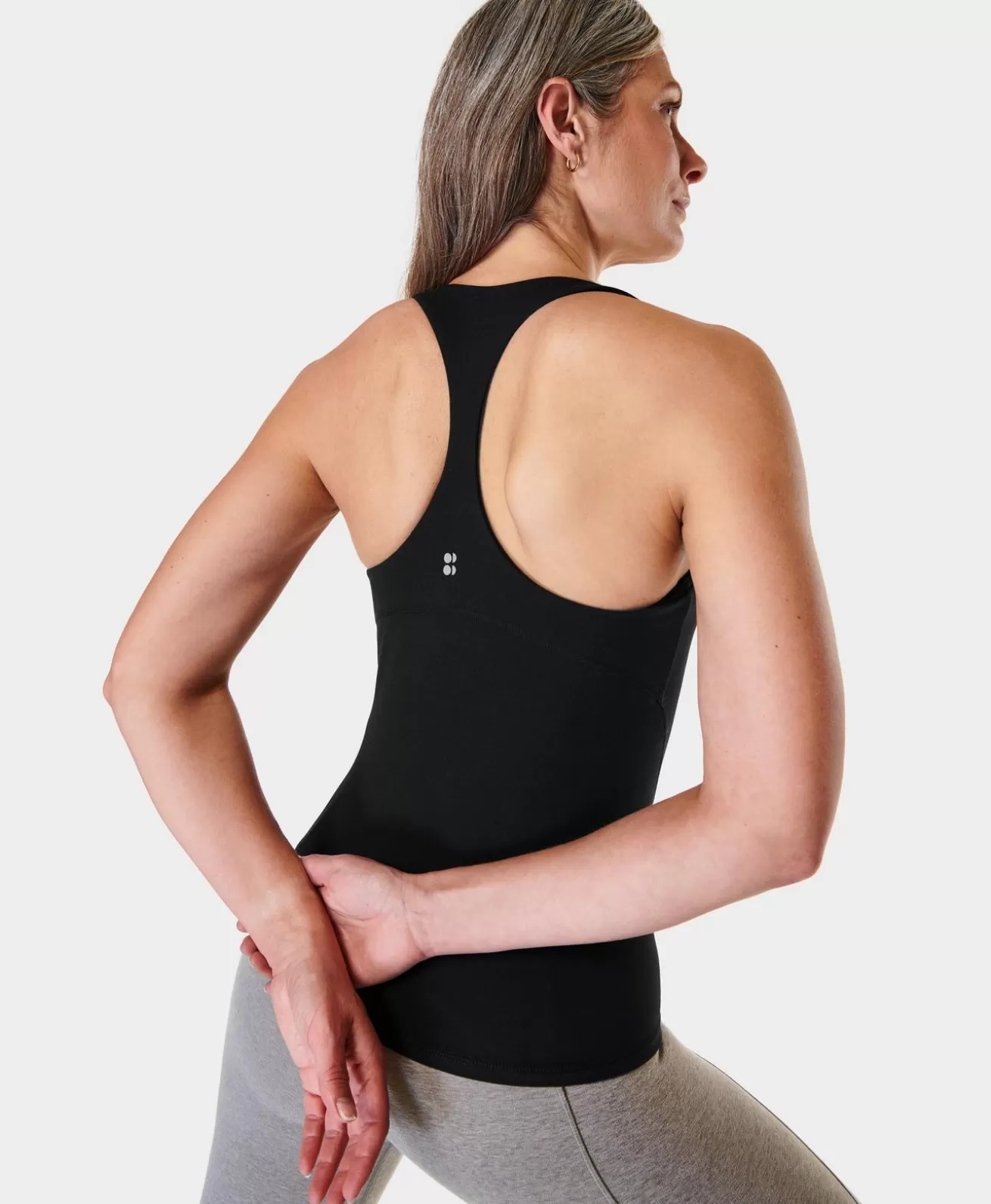 Sweaty Betty Super Soft Sleek Racerback Bra Tank- Tank Tops
