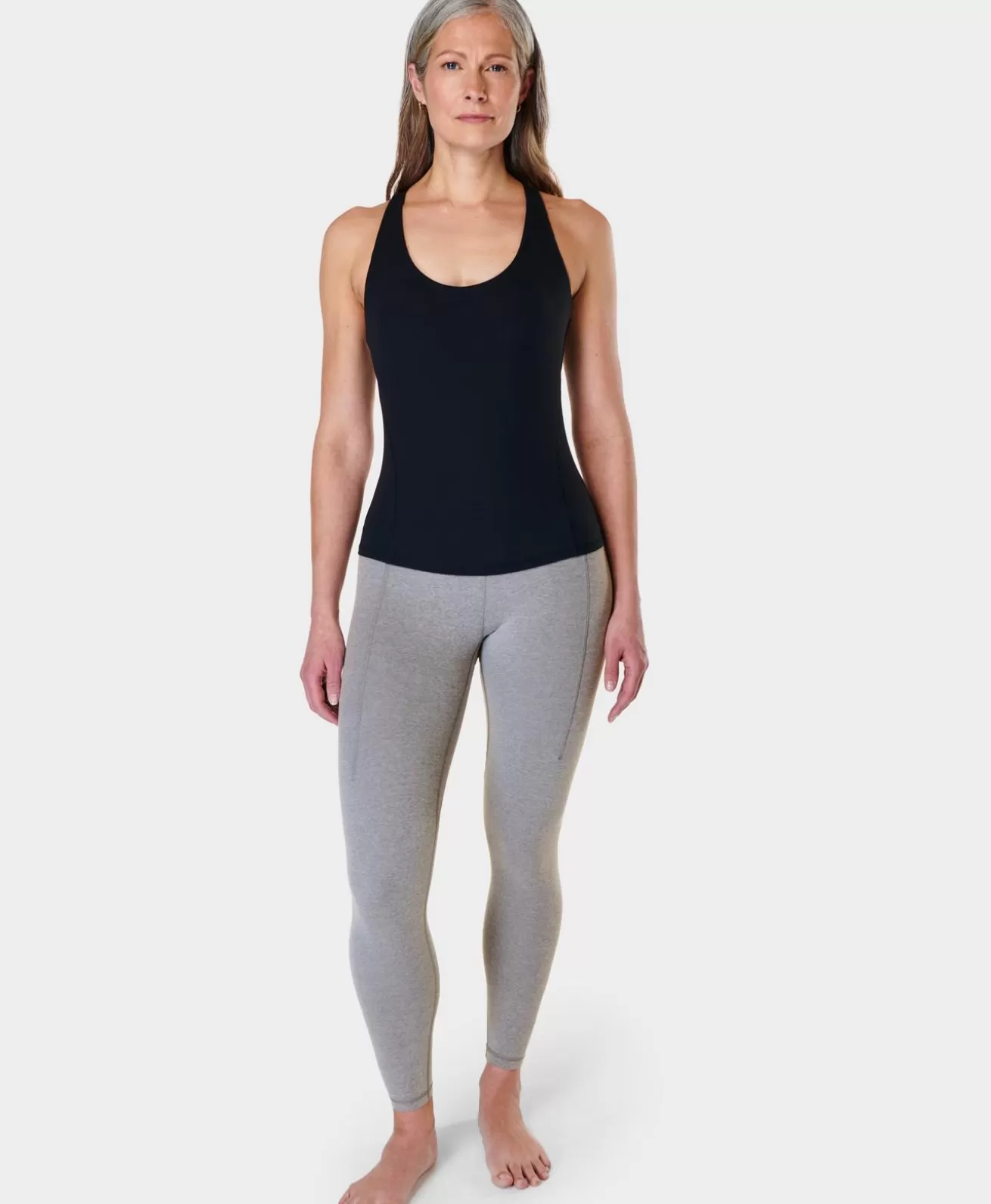 Sweaty Betty Super Soft Sleek Racerback Bra Tank- Tank Tops
