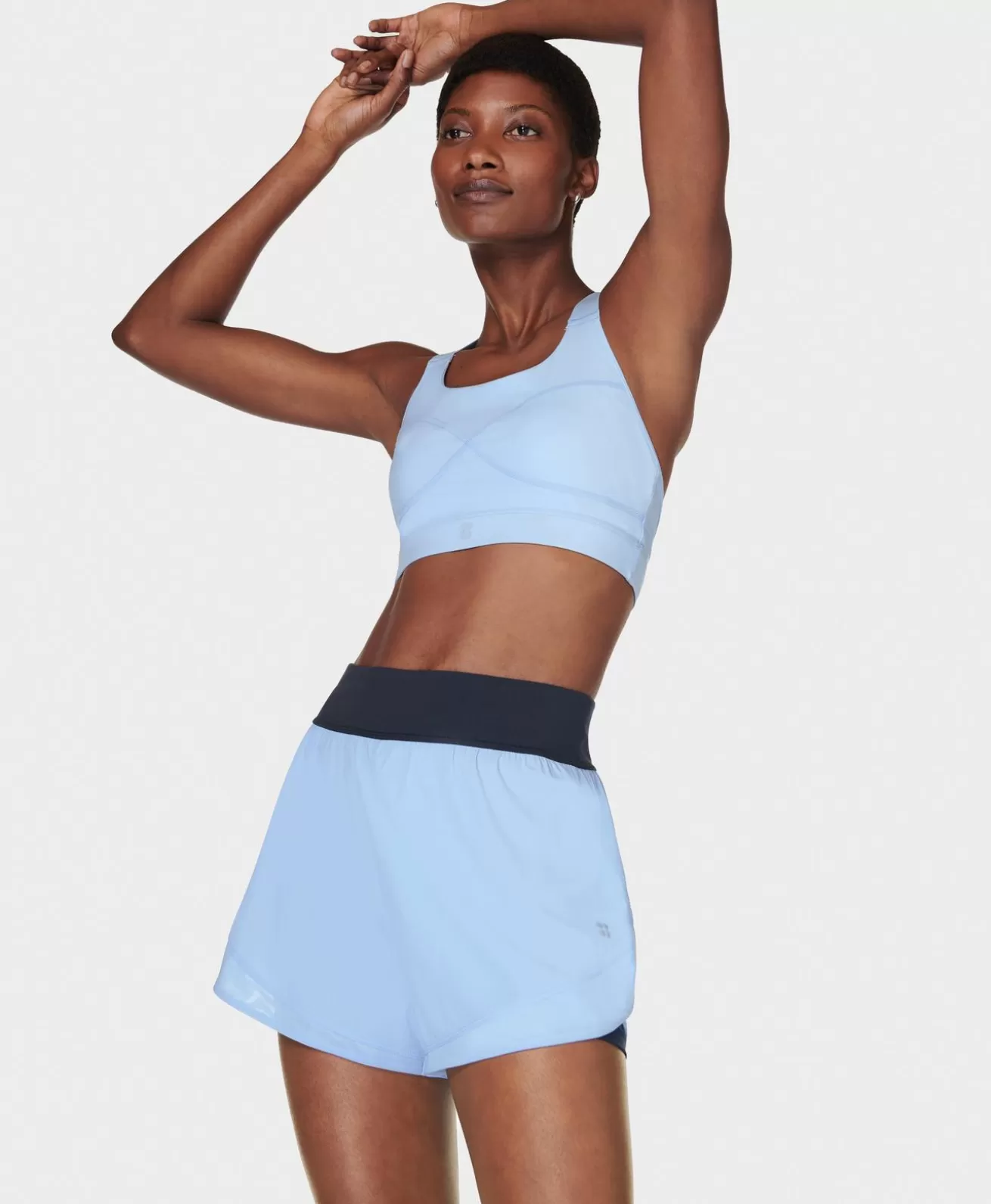 Sweaty Betty Tempo Run Shorts Colour Block- Shorts + Skirts